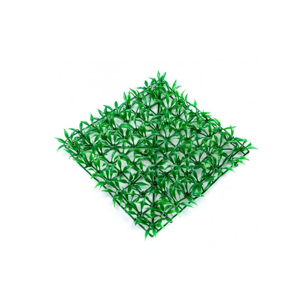  036392 Parcelle de gazon synthétique réaliste pour jardin 25x25 cm