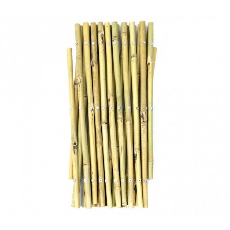 377505 Clôture en bambou extensible pour plantes ou support murale   30x240 cm