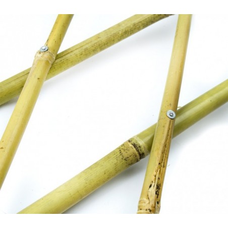 377505 Clôture en bambou extensible pour plantes ou support murale   30x240 cm