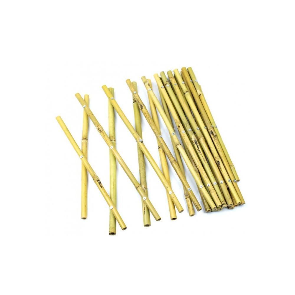 377505 Clôture en bambou extensible pour plantes ou support murale   30x240 cm