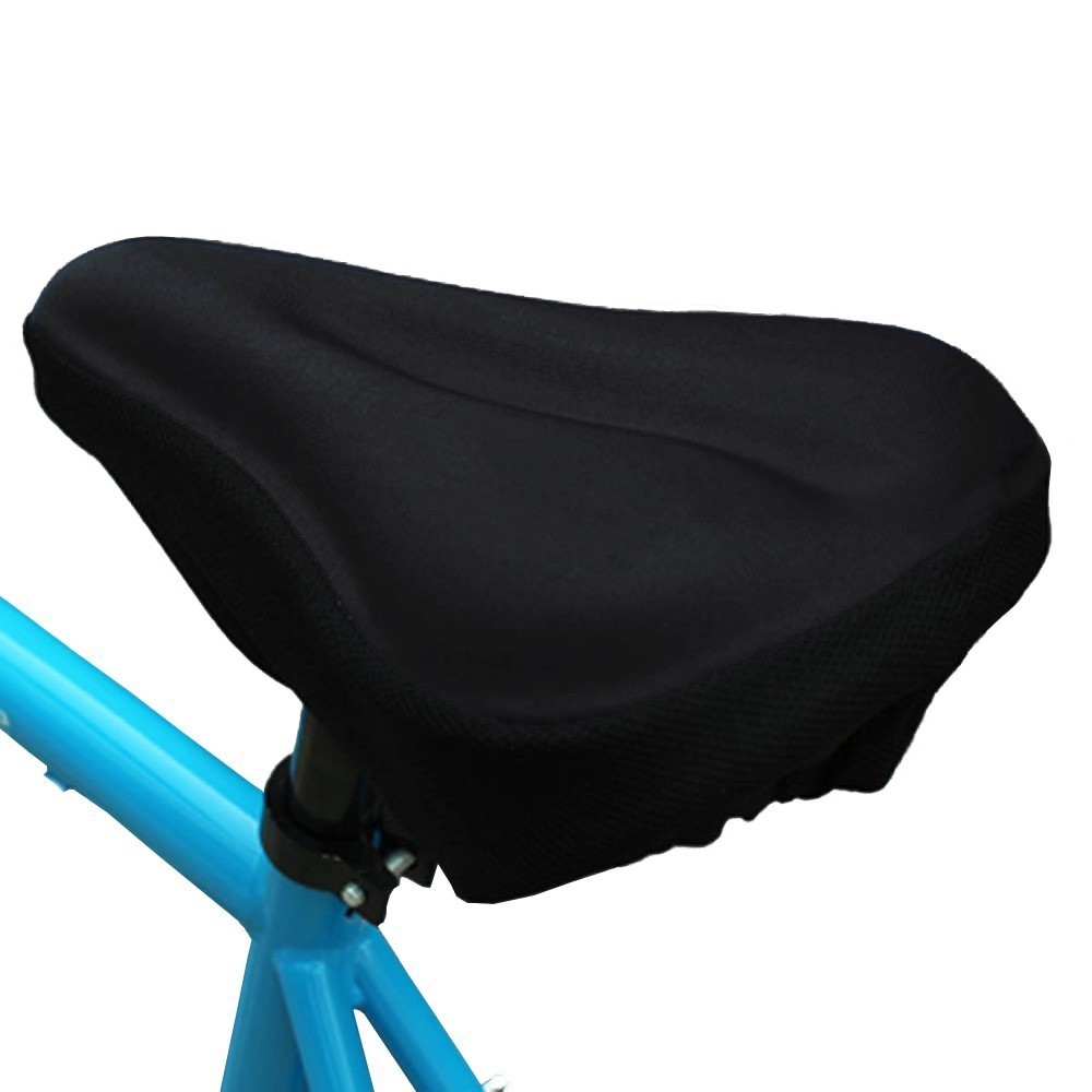 Housse de selle en gel universelle pour vélos - rembourré contre les vibrations