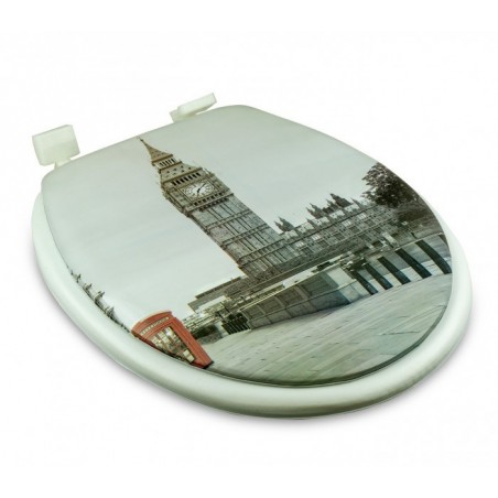 132333 Abattant WC UNIVERSEL Modèle Londres  siège doux 132333 Abattant WC UNIVERSEL Modèle Londres  siège doux