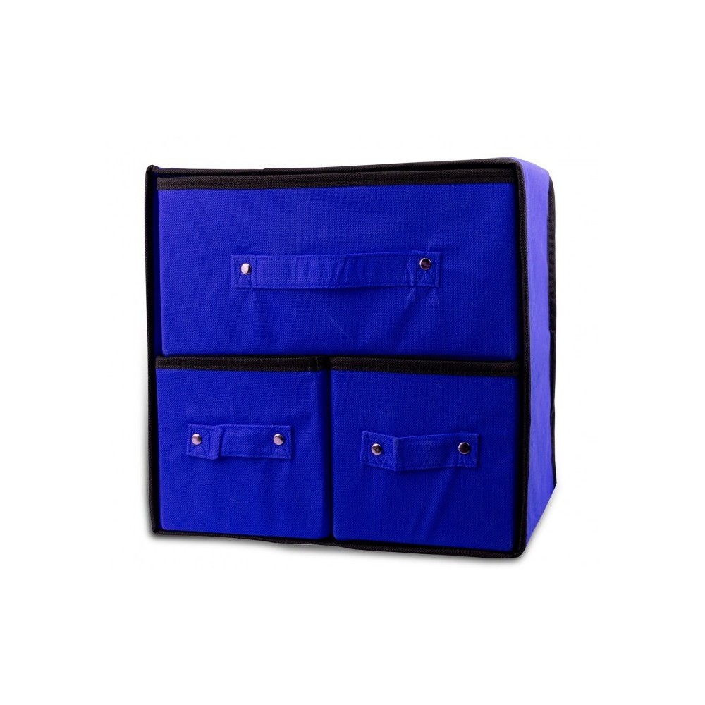 049880 Organisateur economie d'espace 3 Tiroirs   WELKHOME 30X29X22CM