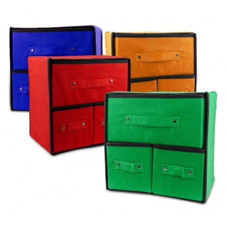 049880 Organisateur economie d'espace 3 Tiroirs   WELKHOME 30X29X22CM 049880 Organisateur economie d'espace 3 Tiroirs   WELKHOME 30X29X22CM