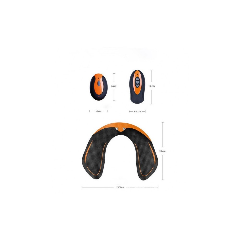 857930 Électrostimulateur pour les fesses Perfect Hips sans fil et 15 niveaux