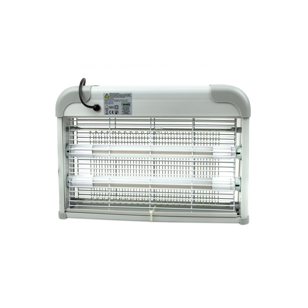 389249 DHOMTECK lampe anti-moustiques et insectes avec 2 LED 2W  UV et chaine