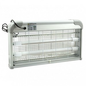 389256 DHOMTECK lampe anti-moustiques et insectes avec 2 LED 3W  UV et chaine