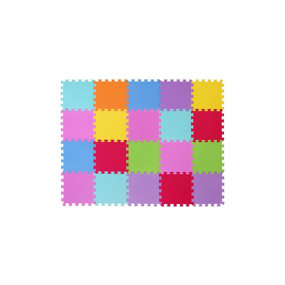 Tapis jeu de puzzle CIGIOKI modulaire eva couleur caoutchouc 20 pièces  30X30 cm