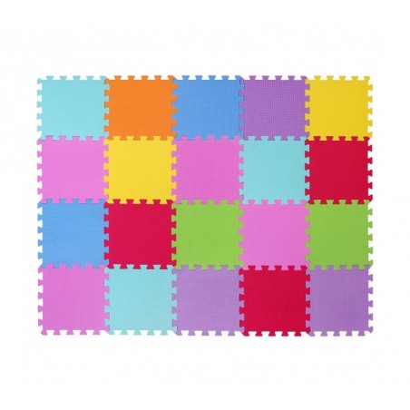 Tapis jeu de puzzle CIGIOKI modulaire eva couleur caoutchouc 20 pièces  30X30 cm