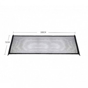 182788 Barrière semi-rigide pour animaux domestiques 180 x 72 cm accroches mural 2