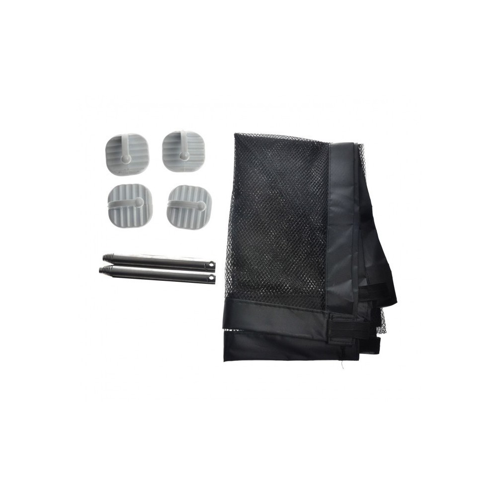 182788 Barrière semi-rigide pour animaux domestiques 180 x 72 cm accroches mural