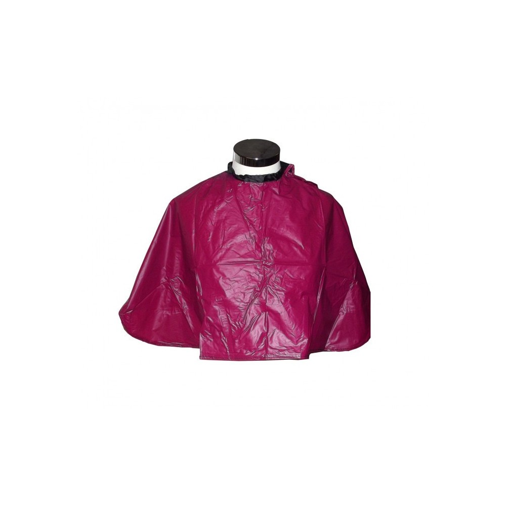 159018 Cape blanche jetable 90 x 110 cm pour salon de coiffurec
