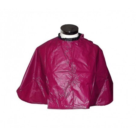 159018 Cape blanche jetable 90 x 110 cm pour salon de coiffurec