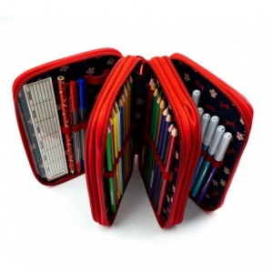 45553 Trousse coloré + Matériels 3 compartiments 43pcs  SCUOLA Paw Patrol 2