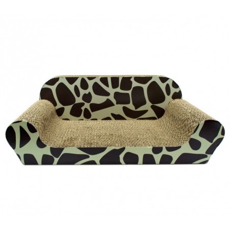  026487 Grattoir pour chats NOBLEZA carton pressé 54x26x20 cm SOFA SCRATCH