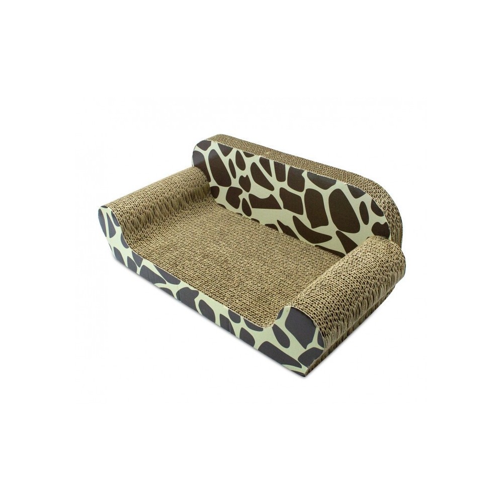  026487 Grattoir pour chats NOBLEZA carton pressé 54x26x20 cm SOFA SCRATCH