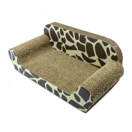  026487 Grattoir pour chats NOBLEZA carton pressé 54x26x20 cm SOFA SCRATCH
