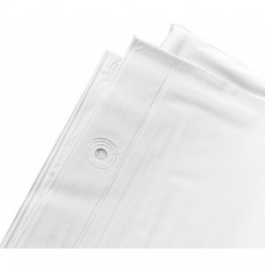 191026 Rideau de douche en polyester RILUX 180 x 200 cm avec 12  anneaux inclus