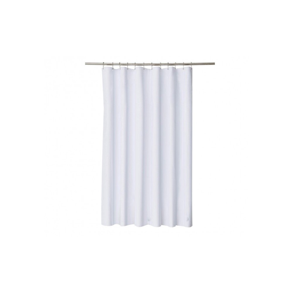 191026 Rideau de douche en polyester RILUX 180 x 200 cm avec 12  anneaux inclus