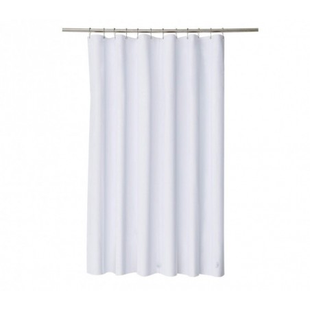 191026 Rideau de douche en polyester RILUX 180 x 200 cm avec 12  anneaux inclus 191026 Rideau de douche en polyester RILUX 180 x 200 cm avec 12  anneaux inclus