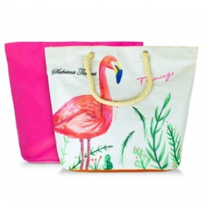 427124  sac de plage Sabrina Tenori Flamingo  avec double anse, plusieur coloris 2