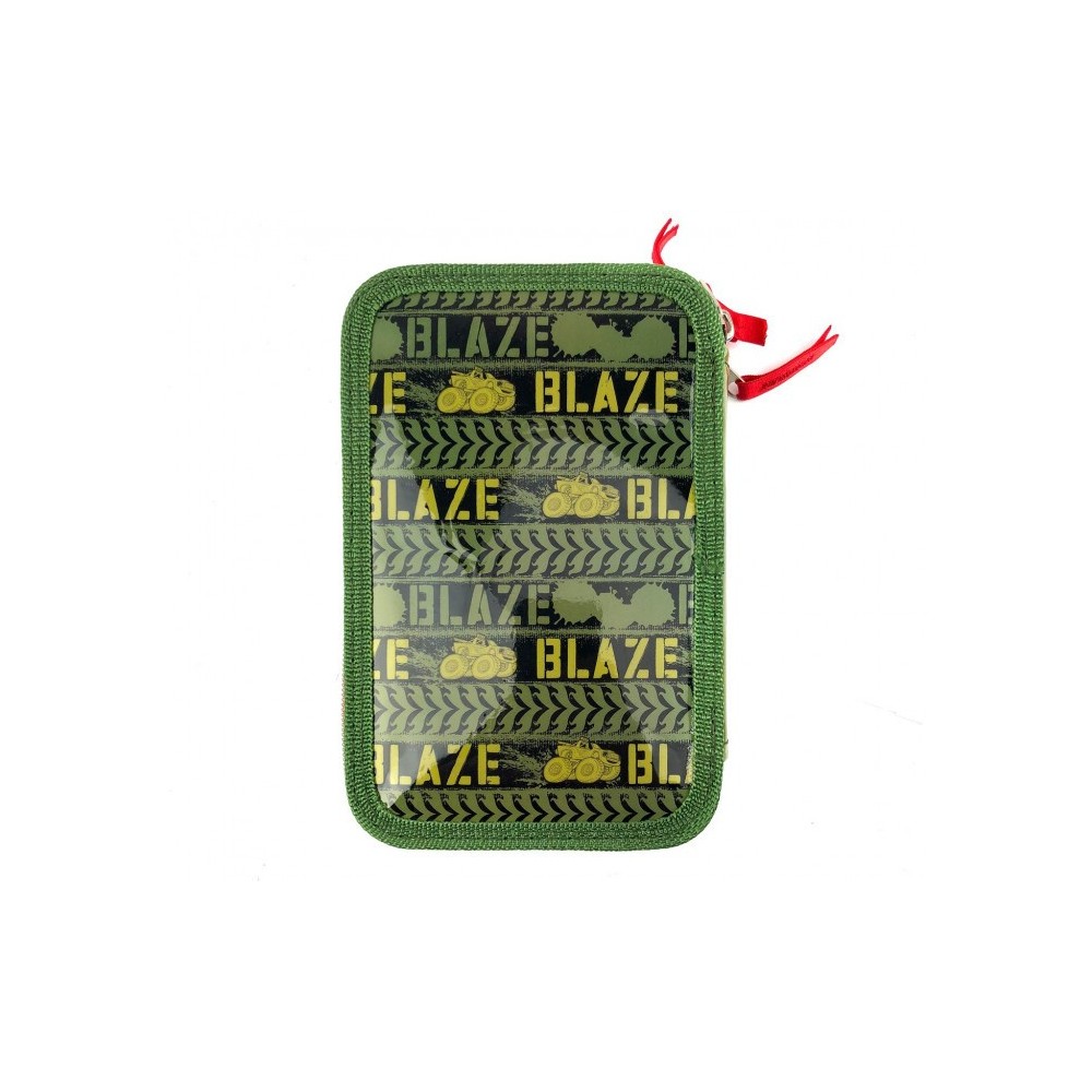 455487 Trousse 3 compartiments  inclue  43pcs  BLAZE 3 Coloré