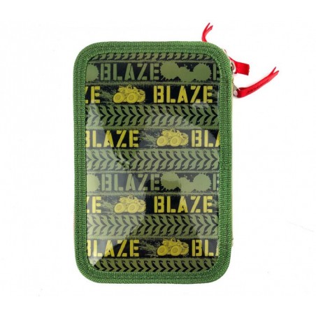 455487 Trousse 3 compartiments  inclue  43pcs  BLAZE 3 Coloré