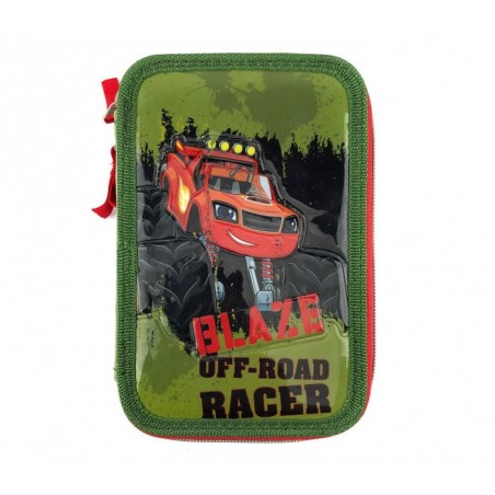 455487 Trousse 3 compartiments  inclue  43pcs  BLAZE 3 Coloré