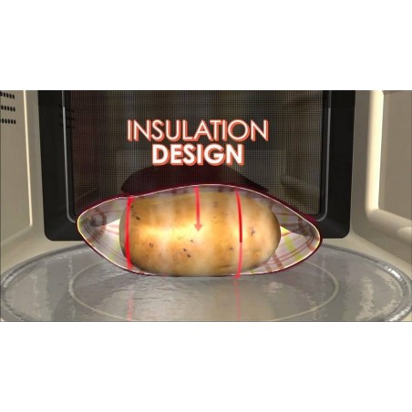 Sac de cuisson express de pommes de terre au micro-ondes