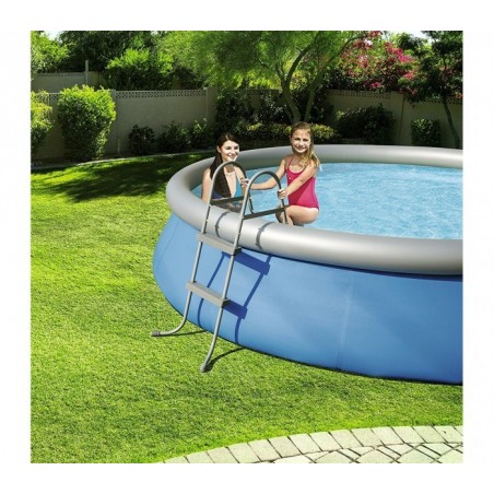 58430 Echelle Bestway pour piscines surélévées avec 2 barreaux 84 cm