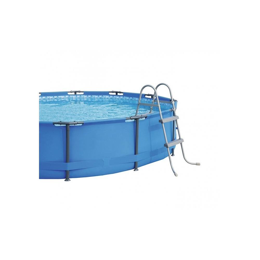 58430 Echelle Bestway pour piscines surélévées avec 2 barreaux 84 cm