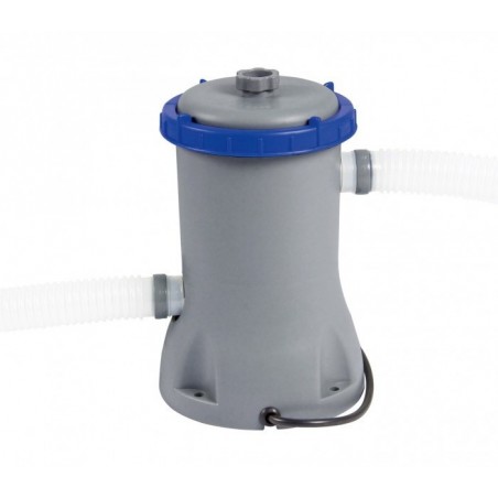 56595 Piscine Steel Pro Bestway avec bombe a filtre  diamètre 427 x 84 cm