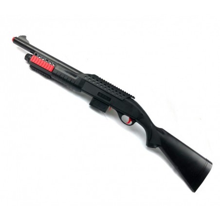  368084 Le fusil à pompe CIGIOKI pour enfants avec lance cartouches  et chargeur