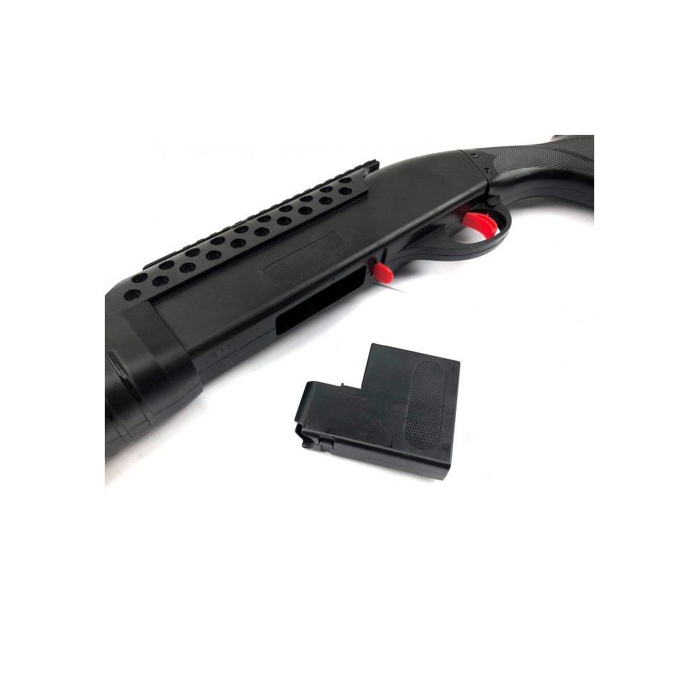  368084 Le fusil à pompe CIGIOKI pour enfants avec lance cartouches  et chargeur