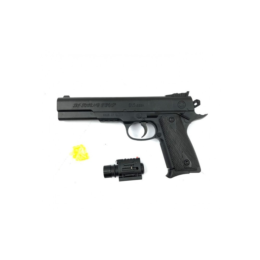 397233 Pistolet jouet CIGIOKI avec pointeur 6mm billes inclusent 45 Ma