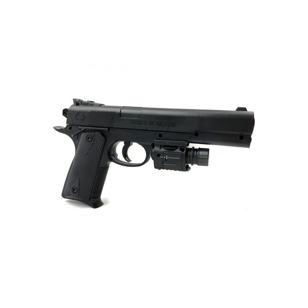 397233 Pistolet jouet CIGIOKI avec pointeur 6mm billes inclusent 45 Magnu