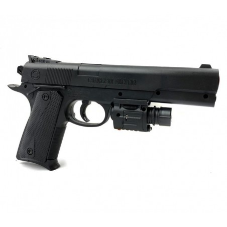 397233 Pistolet jouet CIGIOKI avec pointeur 6mm billes inclusent 45 Magnu