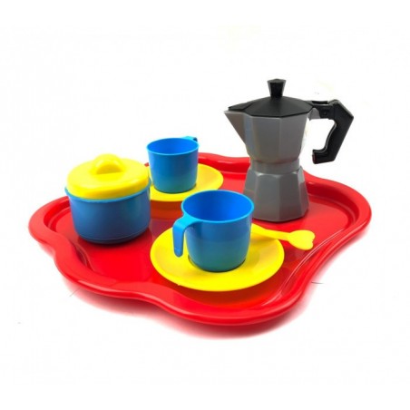 452493 Service à café pour enfants CIGIOKI avec 10 accessoires