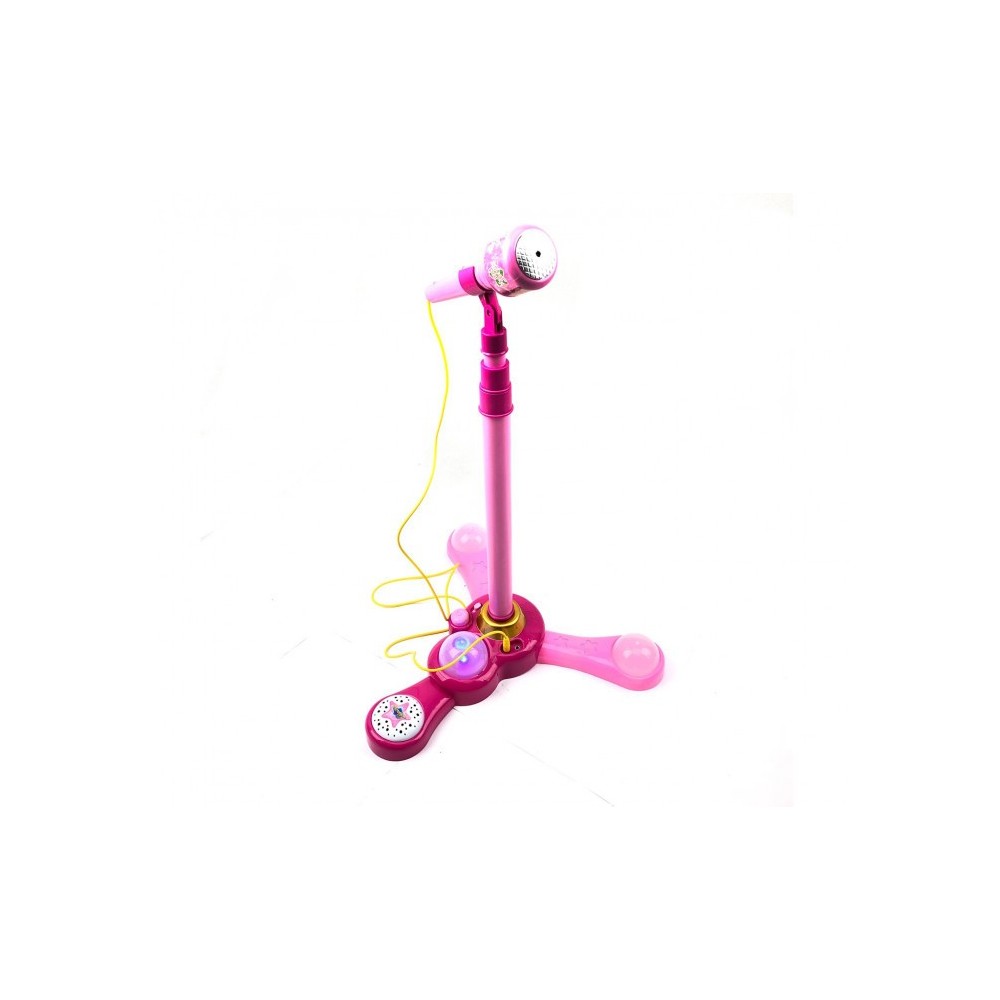  288320 Micro karaoké Rockstar lumière et trépied hauteur réglable jusqu'a 117cm