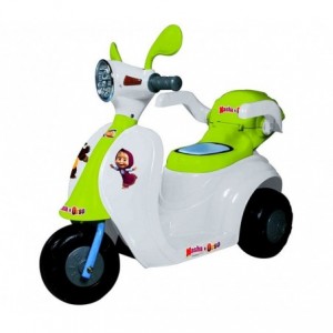 Scooter GVC-7214 SC électrique pour enfants MASHA ET L'OURS Lumières et sons