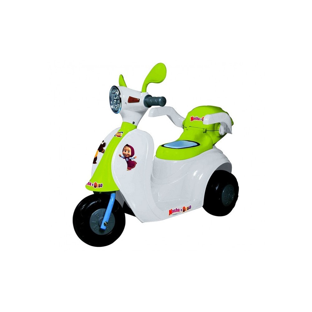 Scooter GVC-7214 SC électrique pour enfants MASHA ET L'OURS Lumières et sons