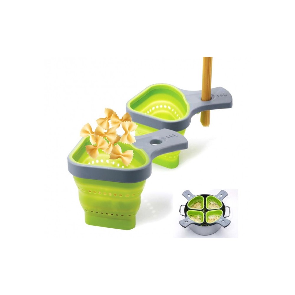  703419 Passoire pour pâte de silicone souple et douce, pratique et pliable