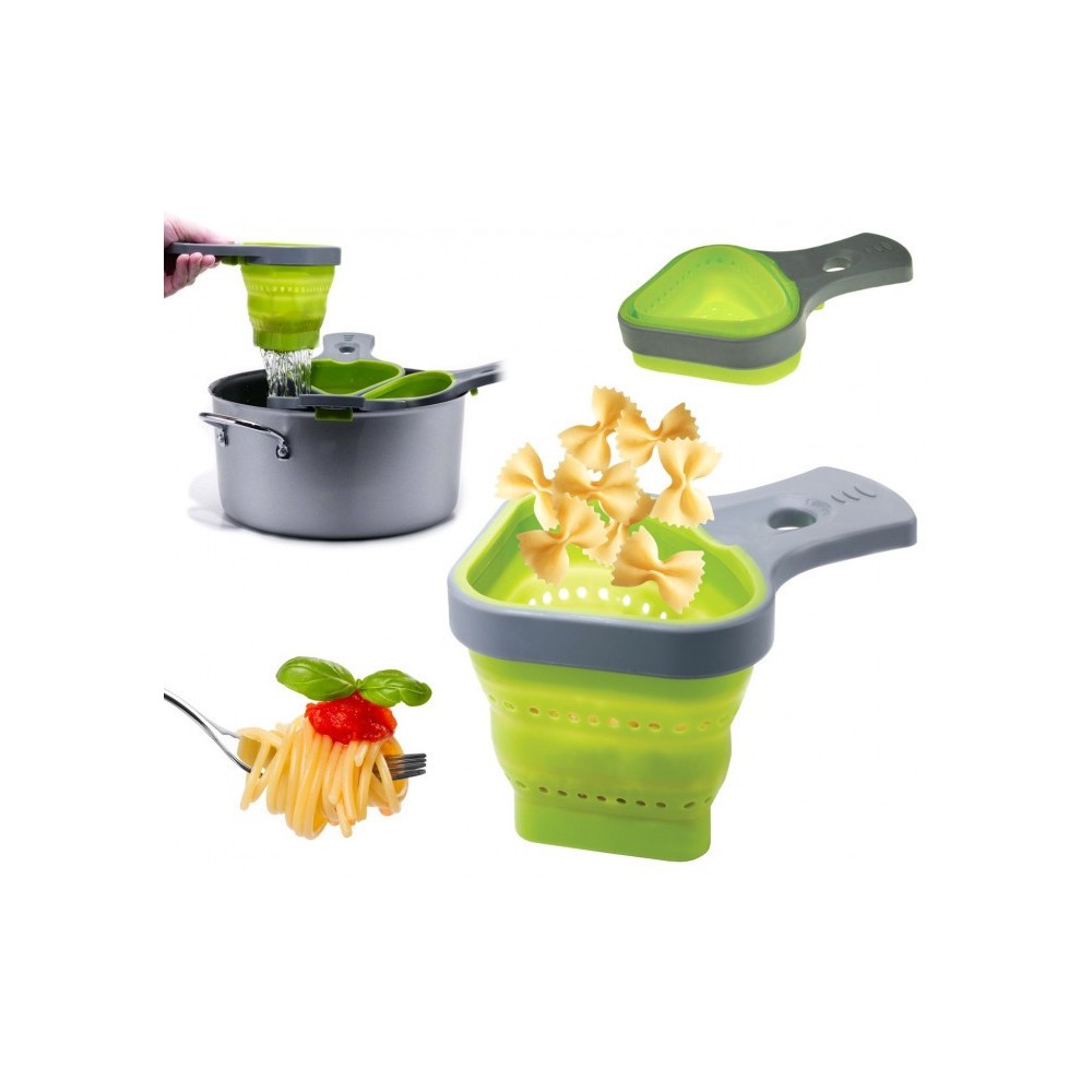  703419 Passoire pour pâte de silicone souple et douce, pratique et pliable