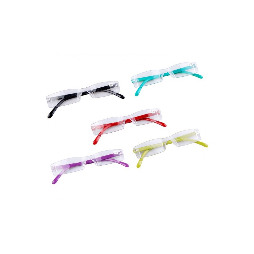 41308 Lunette de lecture pliante mod. BE COLOR plusieurs coloris et correction