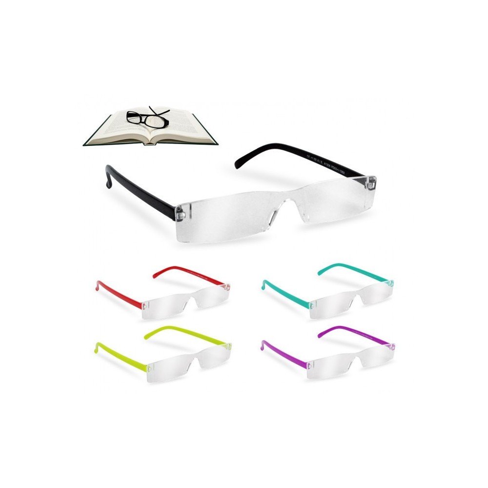 41308 Lunette de lecture pliante mod. BE COLOR plusieurs coloris et correction