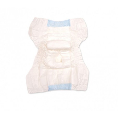  Pack 12 couches absorbantes pour chiens capture les odeurs ,fente pour la queue