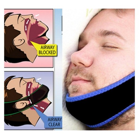 176350Bande élastique mandibulaire anti-bruxisme anti-ronflement Z-BAN ajustable