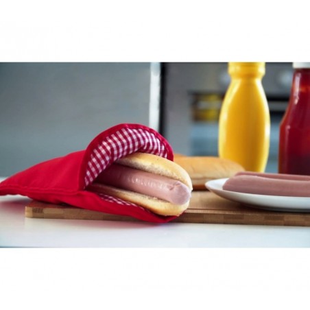  178019 Sac de cuisson de 1 ou 2 HOTDOGS au micro-ondes, prêt en une minute