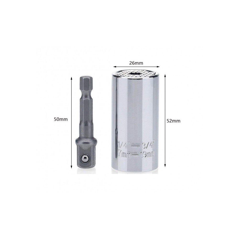 178873 Clé universelle GATOR GRIP POWER de 7 à 19 mm pour chaque boulon