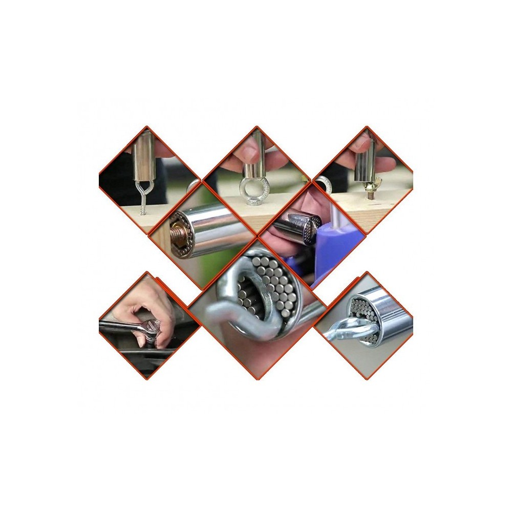 178873 Clé universelle GATOR GRIP POWER de 7 à 19 mm pour chaque boulon